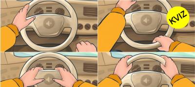Kako držite volan dok vozite?