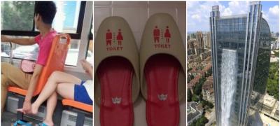 Маsaža stopala u javnom prevozu, papuče za toalet: 15 stvari koje je moguće videti samo u Aziji